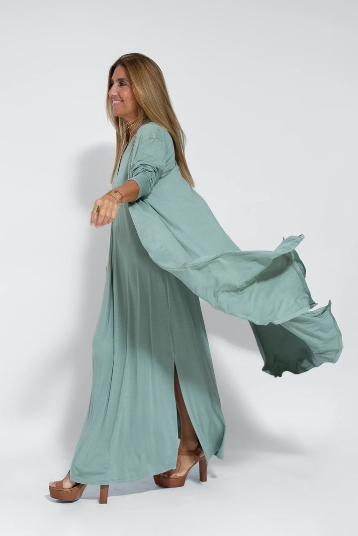 Ayania - Set abito e gilet snellente