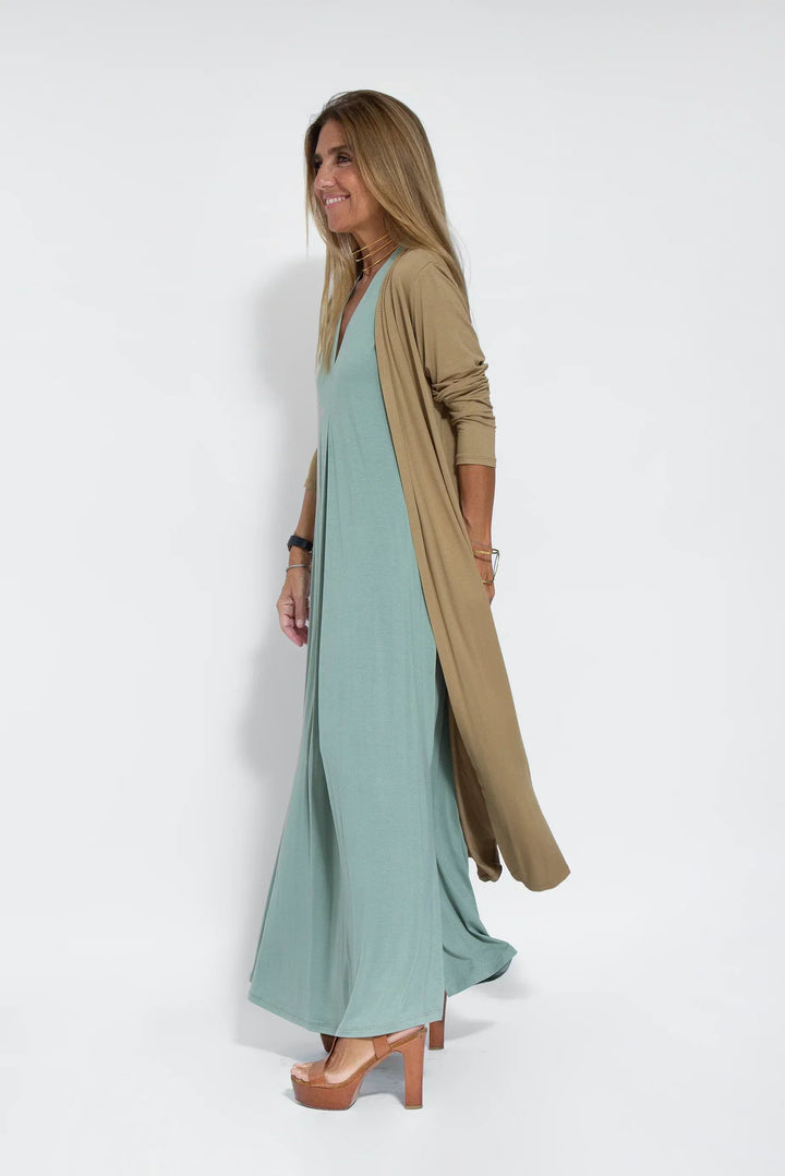 Ayania - Set abito e gilet snellente