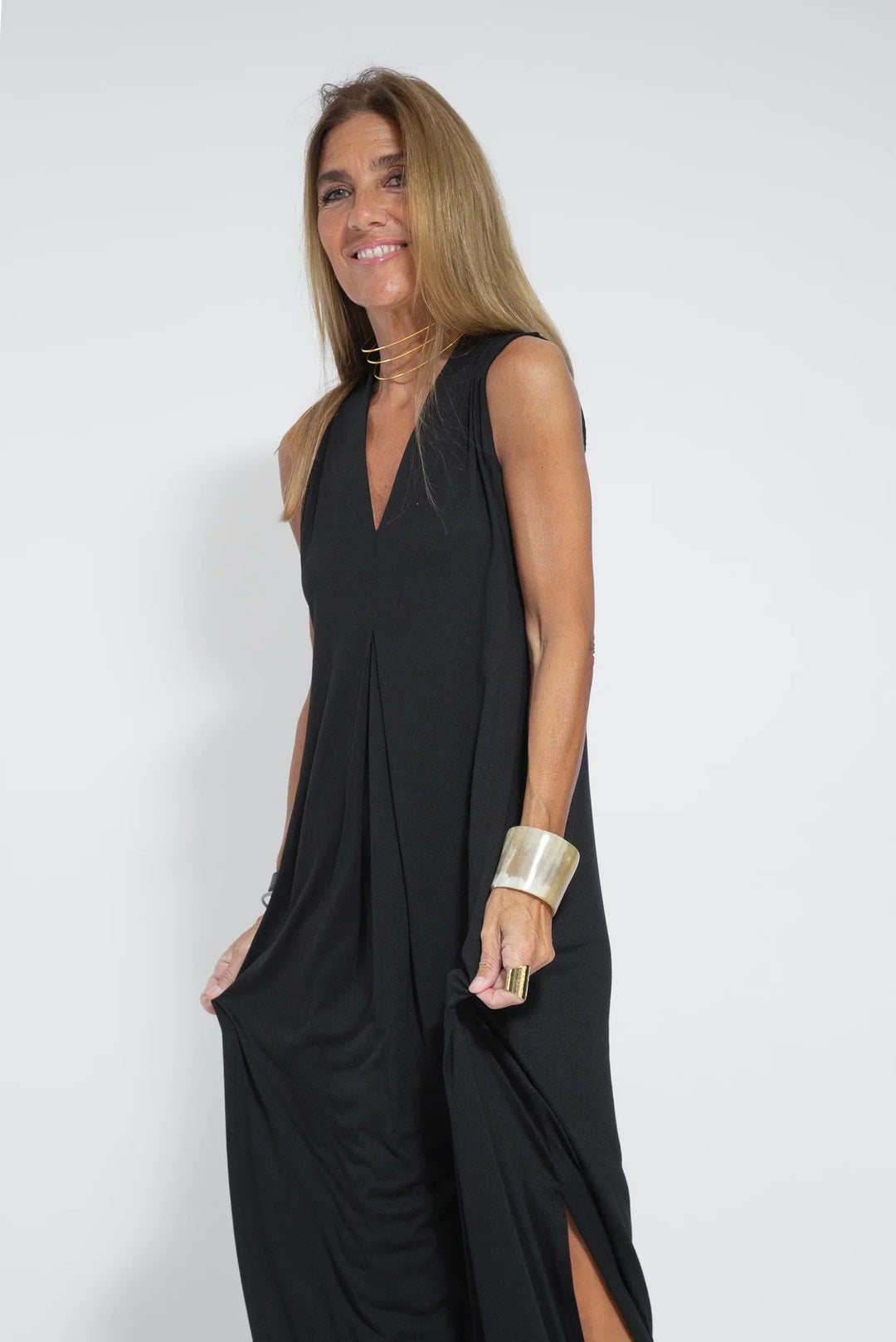 Ayania - Set abito e gilet snellente