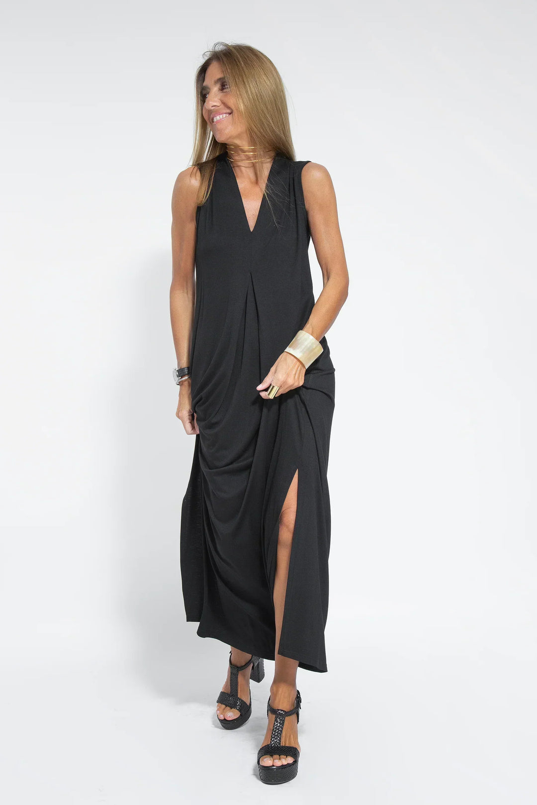 Ayania - Set abito e gilet snellente