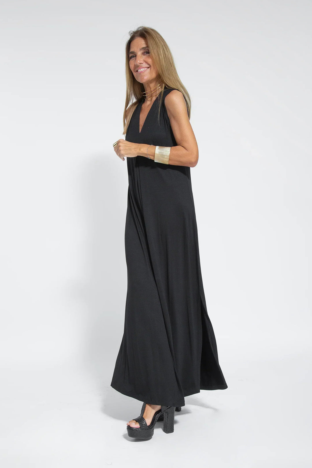 Ayania - Set abito e gilet snellente
