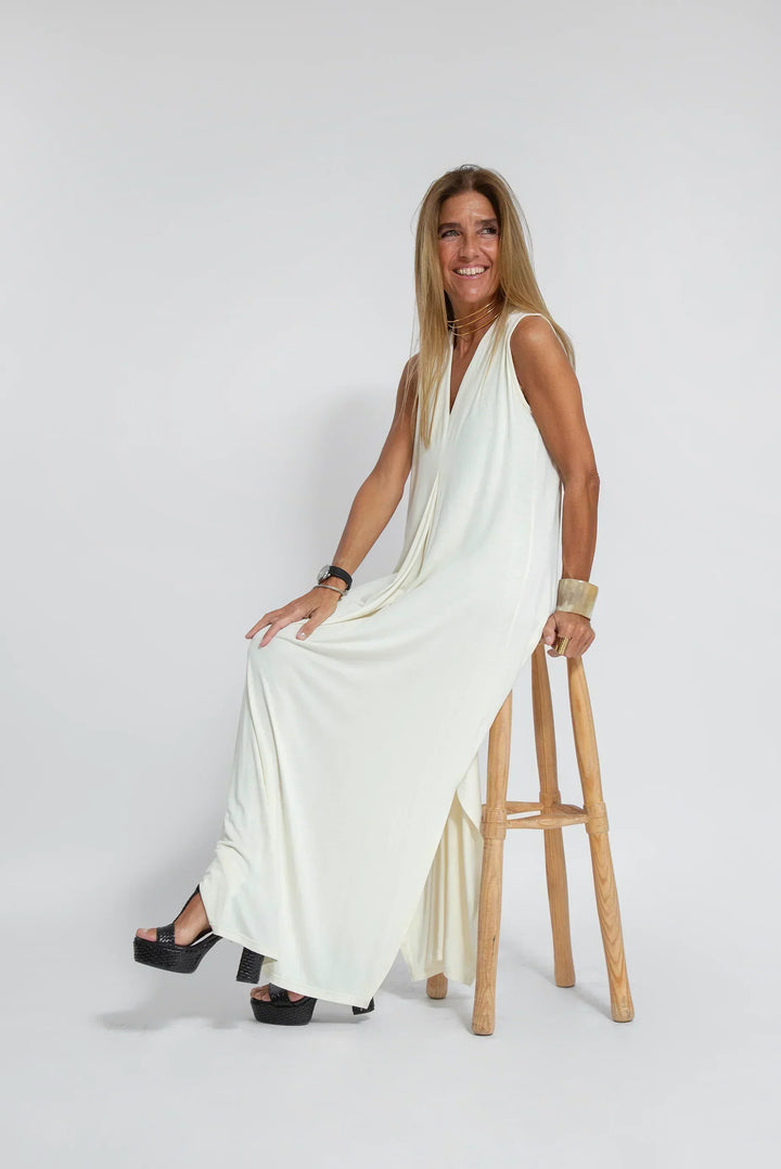 Ayania - Set abito e gilet snellente